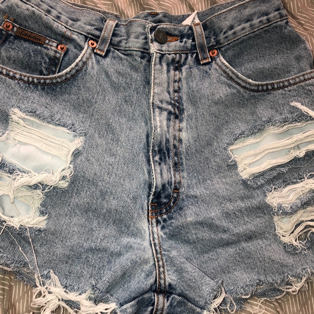 Vintage Calvin Klein high waisted shorts